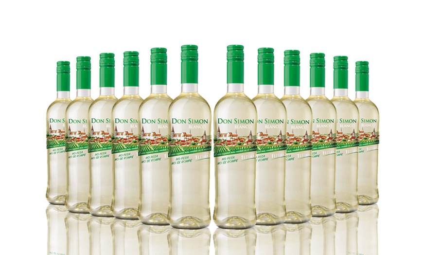 Image 3: 12 Bottles of Don Simon Wine