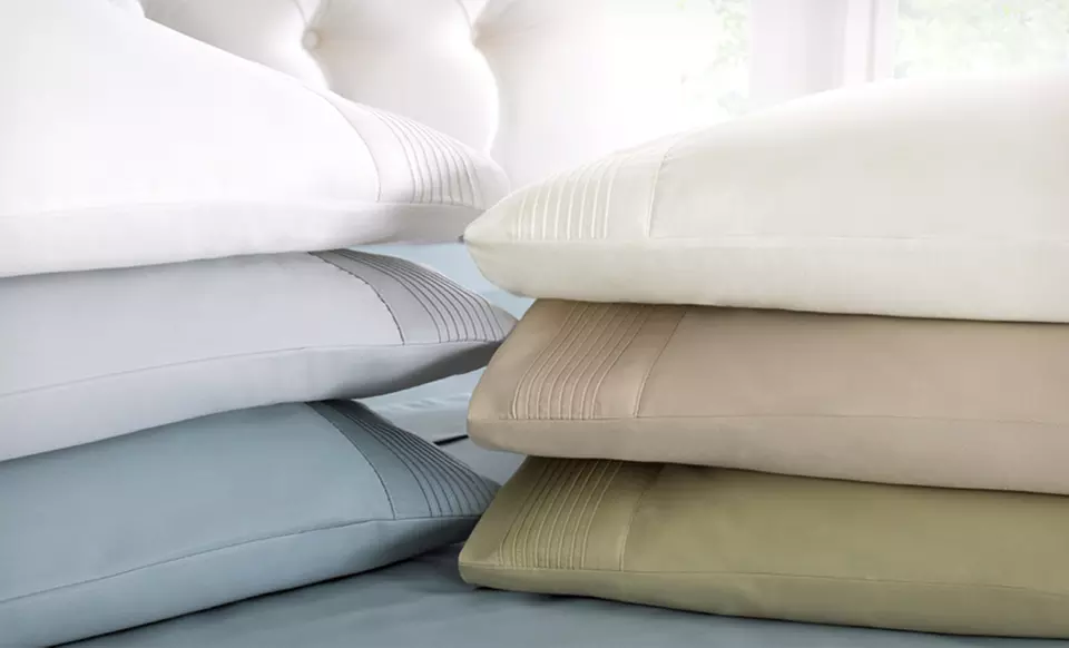 Fine Linens 800-Thread-Count 4-Piece Sheet Set (Up to 69% Off). Multiple Colors Available. Free Shipping and Returns. - Primary Image