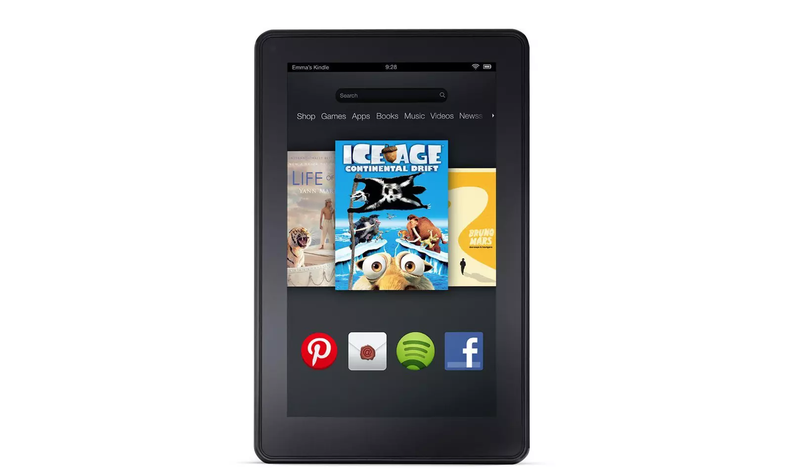 Amazon Kindle Fire 1st Generation 8GB 7" Tablet with WiFi (Refurbished) - Primary Image