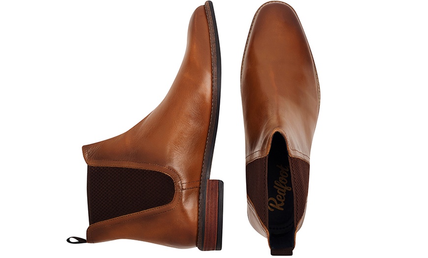 Image 7: Men's Square Toe Chelsea Boot