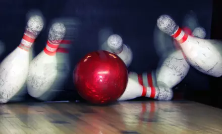 Two Games of Bowling for Two, Four, Six, or Eight with Shoe Rental, Pizza, and Soda at Eastridge Lanes (Up to 55% Off) - Primary Image