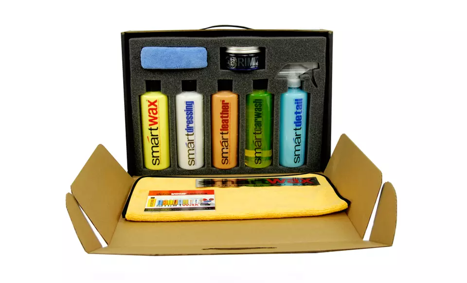 Smartwax 8-Piece Premium Car-Care Kit. Free Returns. - Second Medium