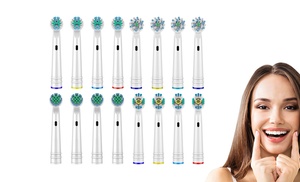 Toothbrush Heads Compatible with Oral-B 