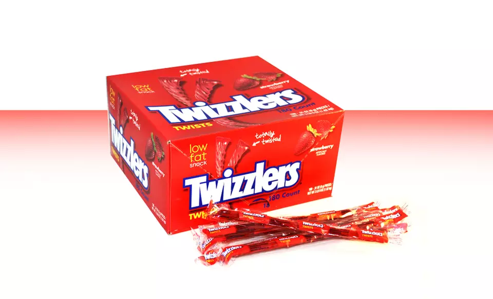 180-Count Box of Individually Wrapped Twizzlers - Primary Image