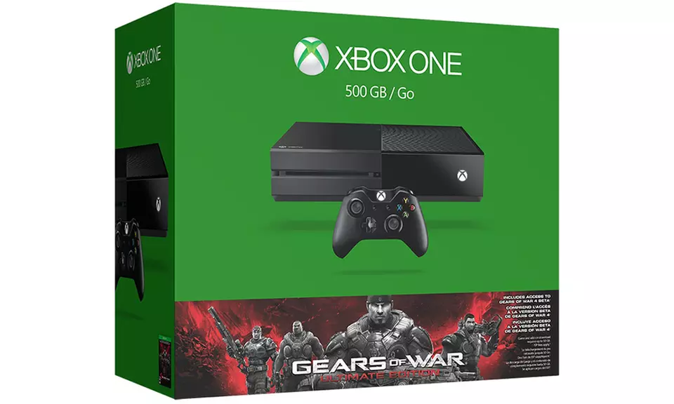 Xbox One 500GB Bundle with Gears of War: Ultimate Edition - Primary Image