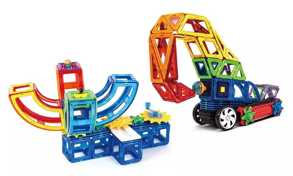 Magformers Magnets in Motion Building Play Set (300-Piece) - Primary Image