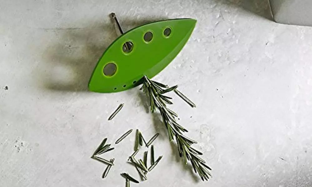 One or Two Branch and Herb Stripping Tool