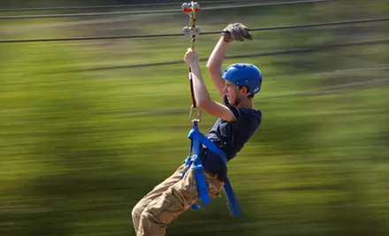 Zipline Canopy Tour with Option of Motorized Sky Surfer Ride at Adventure Ziplines of Branson (Up to 55% Off) - Primary Image