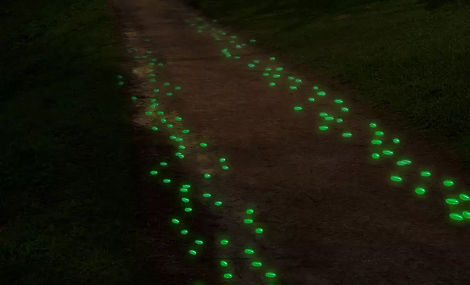 100 Glow-in-the-Dark Pebbles - Second Medium