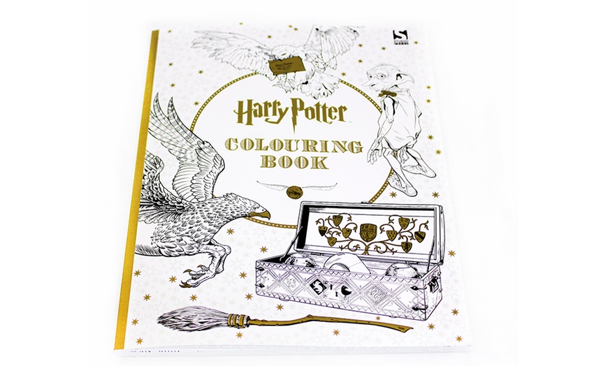 Image 1: Harry Potter Adult Coloring Book