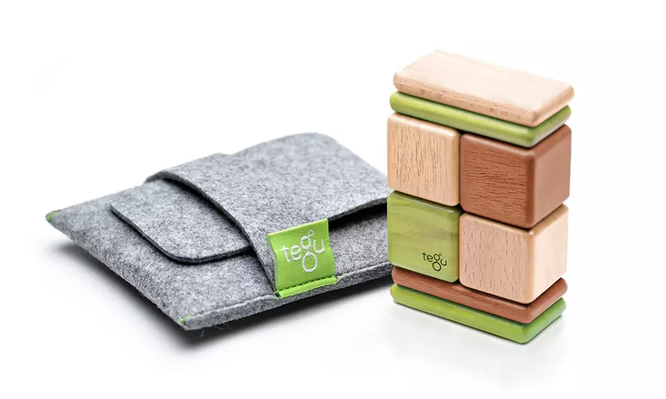 Tegu Magnetic Wooden Block Set - Second Medium