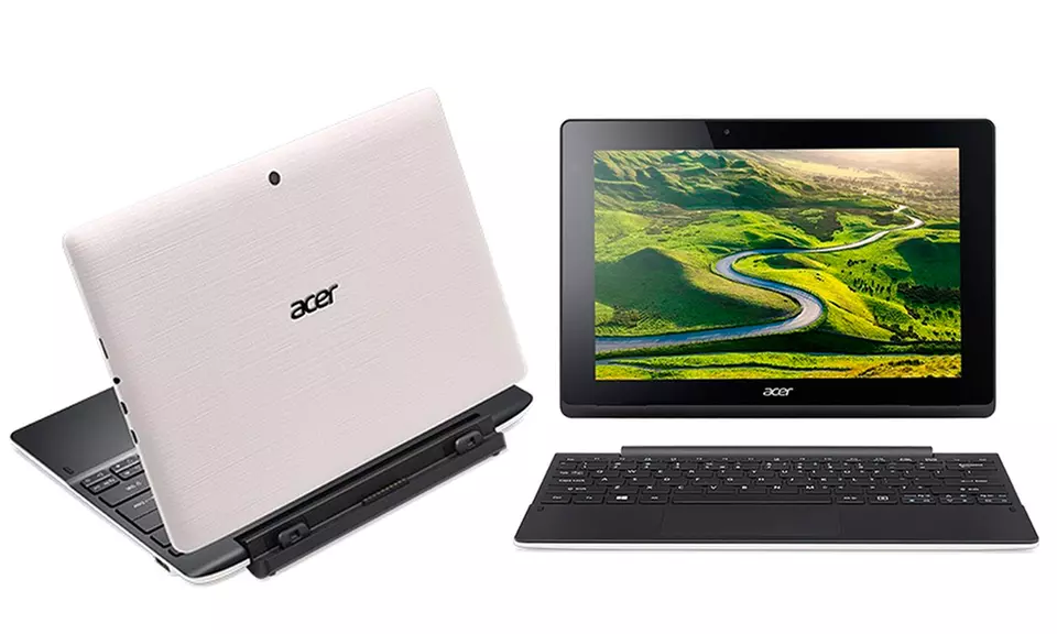 Acer Aspire Switch 32GB 10.1" 2-in-1 Tablet with Detachable Keyboard Dock and Windows 8.1 OS (Manufacturer Refurbished) - Second Medium