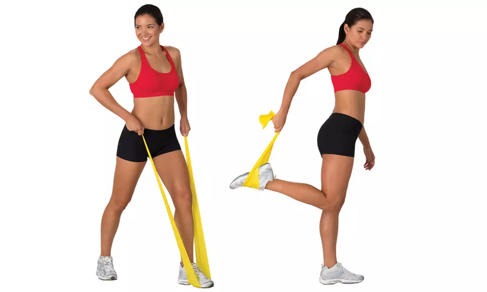 3-Pack of Bally Total Fitness Stretch Bands - Primary Image