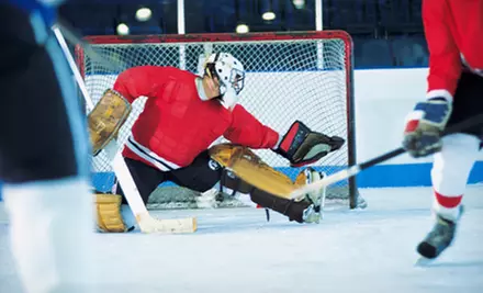 Hockey Lesson for One or Three with Ex-Pro Player Mike Kennedy at The Sports Training Academy (Up to 67% Off) - Primary Image