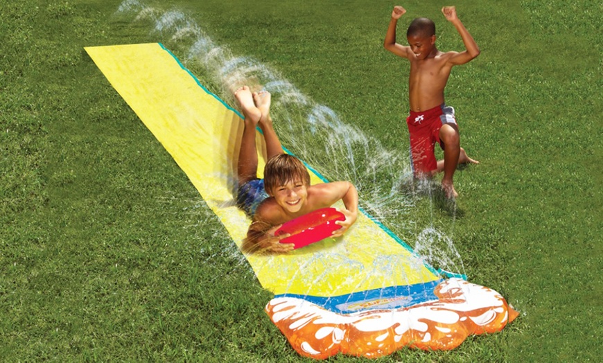 Image 2: 16ft Garden Waterslide