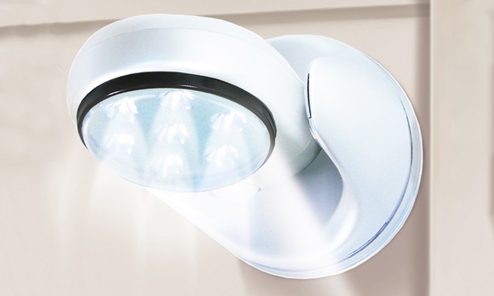 7-LED Wireless Motion-Sensor Pivot Light | Groupon