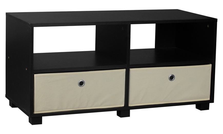 Image 8: TV Stand with Optional Drawers