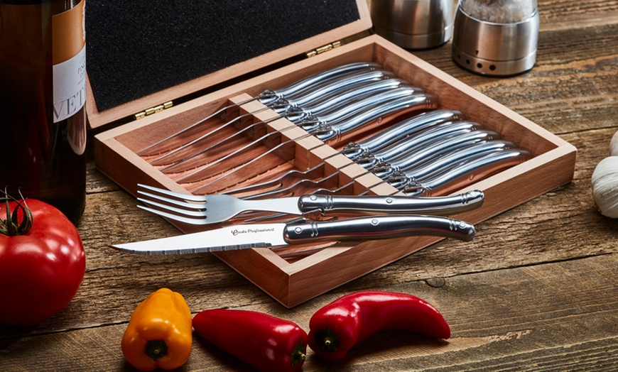 Image 13: Cooks Professional Cutlery Set