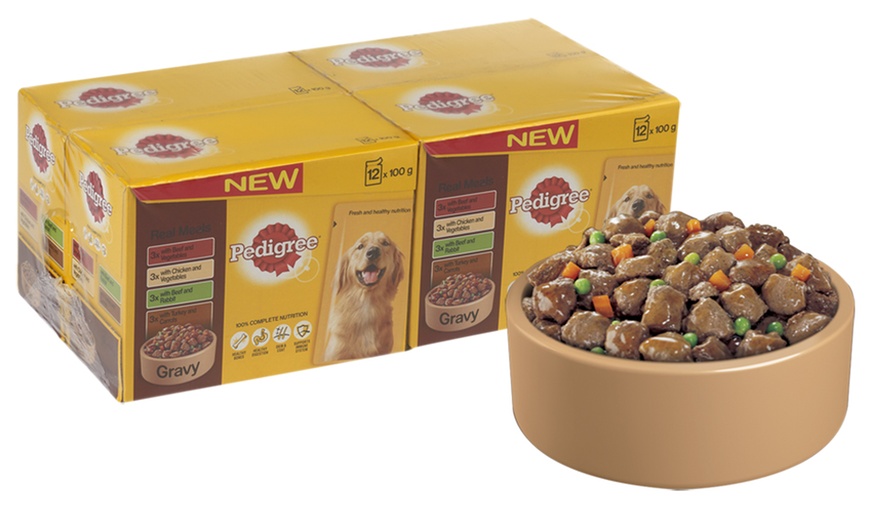 Image 3: 48Pack Pedigree Pouches 100g Each