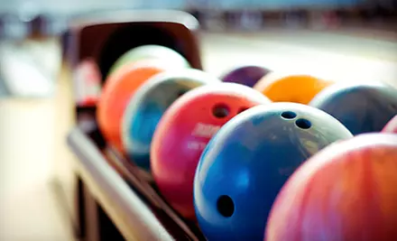 Three Games of Five-Pin Bowling with Shoe Rental for Two, Four, or Six at Bonnie Doon Bowling Lanes (Up to 63% Off) - Primary Image