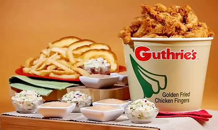 Two $10 Groupons at Guthrie’s Chicken Fingers (30% Off)  - Primary Image