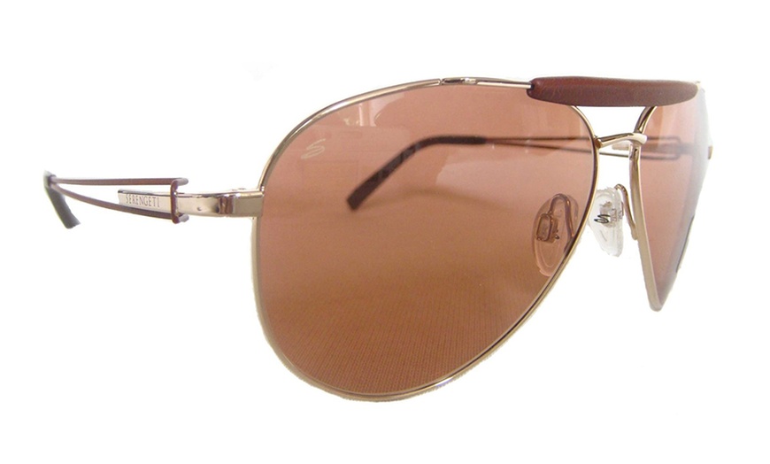 Image 4: Men's Serengeti Sunglasses