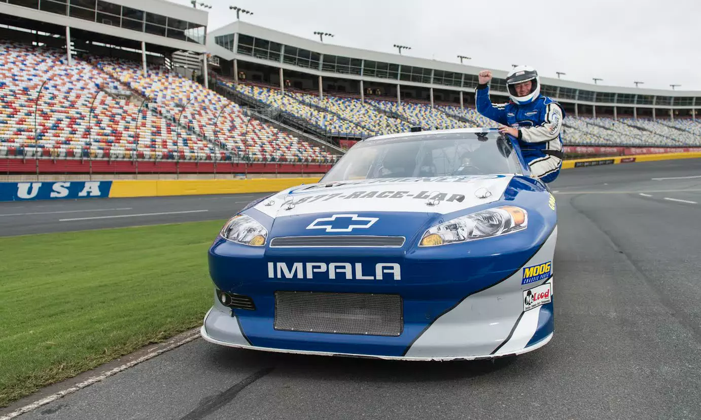 Three-Lap Ride-Along or Three-Hour Driving Experience from NASCAR Racing Experience (Up to 51% Off)  - Primary Image