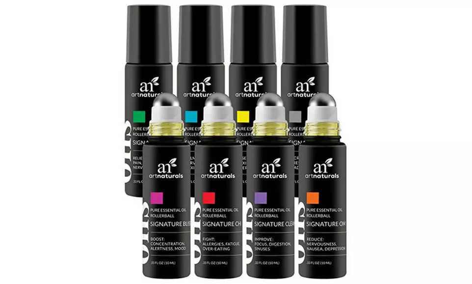 Art Naturals Essential Oils Roller Bottles Blend (8-Piece) - Primary Image
