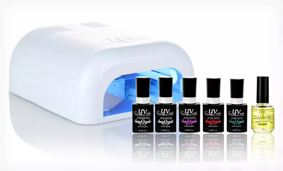 $79.99 for a UV-Nails Starter Kit ($249.99 List Price). Multiple Colors Available. Free Shipping. - Primary Image