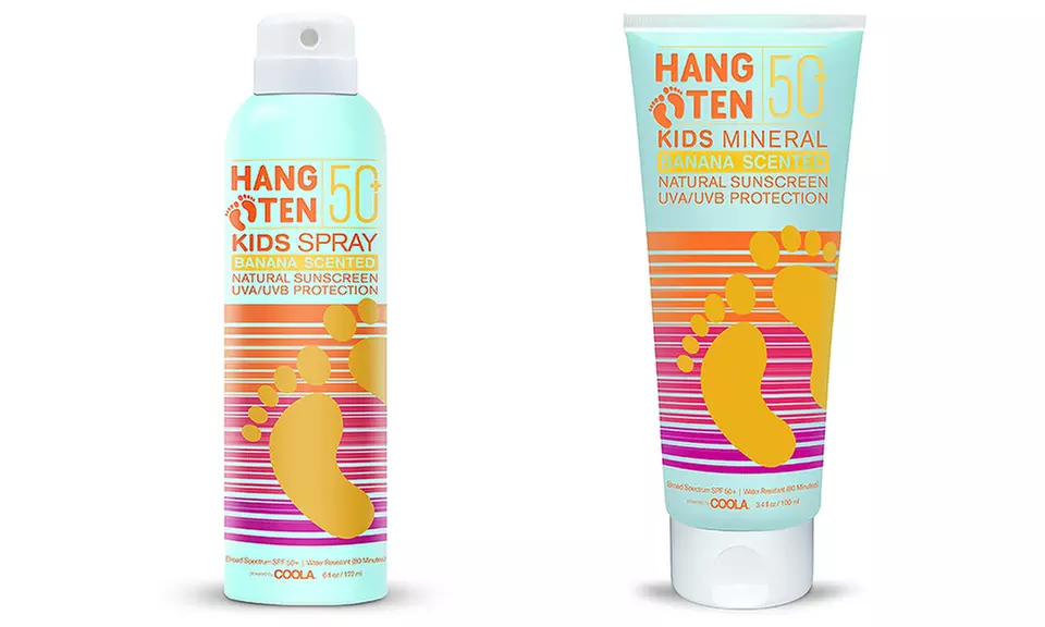 Hang Ten Kids' Collection SPF 50+ Sunscreen Lotion or Spray - Primary Image