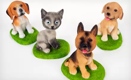 $69 for a Hand-Sculpted Cat or Dog Bobblehead. Shipping Included ($130 Total Value). - Primary Image