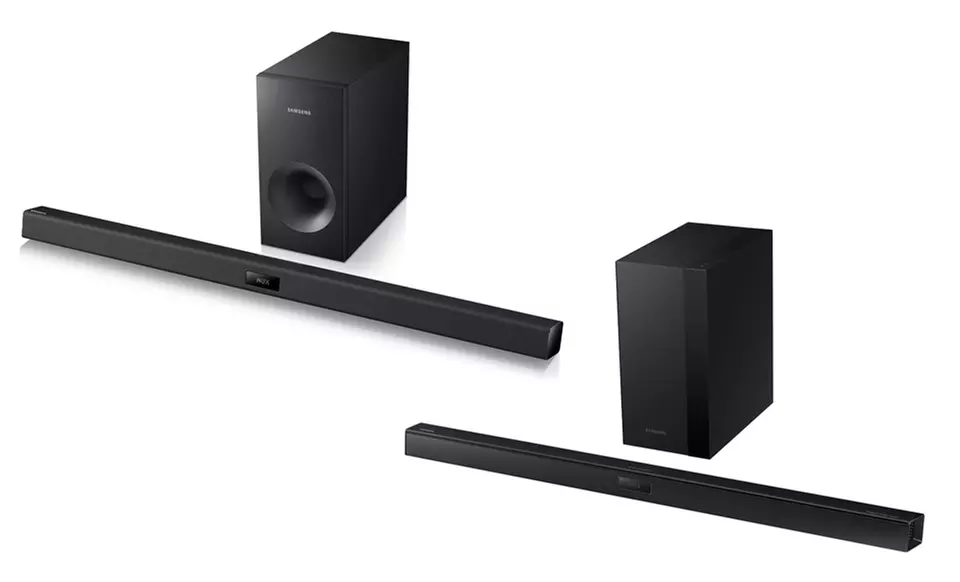 Samsung 2.1-Channel Sound Bars with Wired or Wireless Subwoofers (Refurbished) - Primary Image