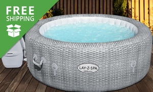 Inflatable Spa Portable Hot Tub with Smart App Control