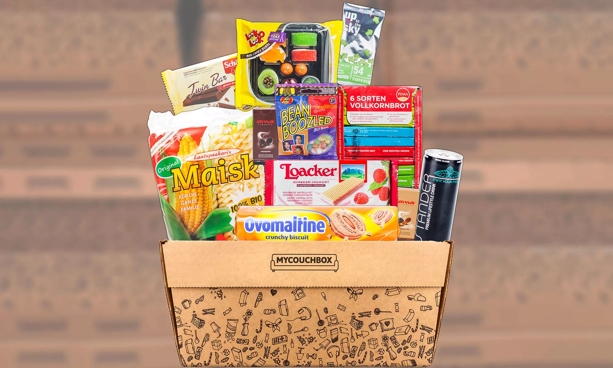 Snackbox „Groupon-Box“ von mycouchbox.de (Einmal-Box – kein Abo) (21% sparen*) - Primary Image