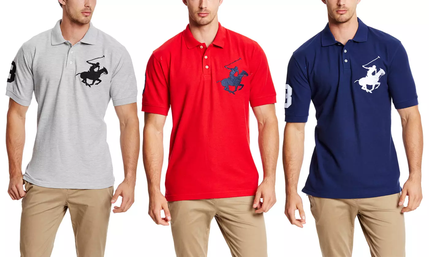 Beverly Hills Polo Club Men's Super Horse Polos | Brought to You by ideel - Primary Image