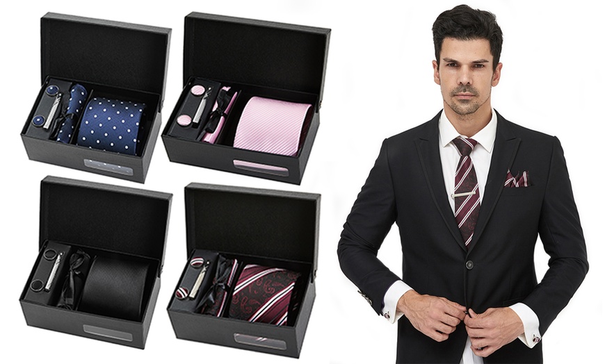 Image 1: Men’s Tie Gift Set