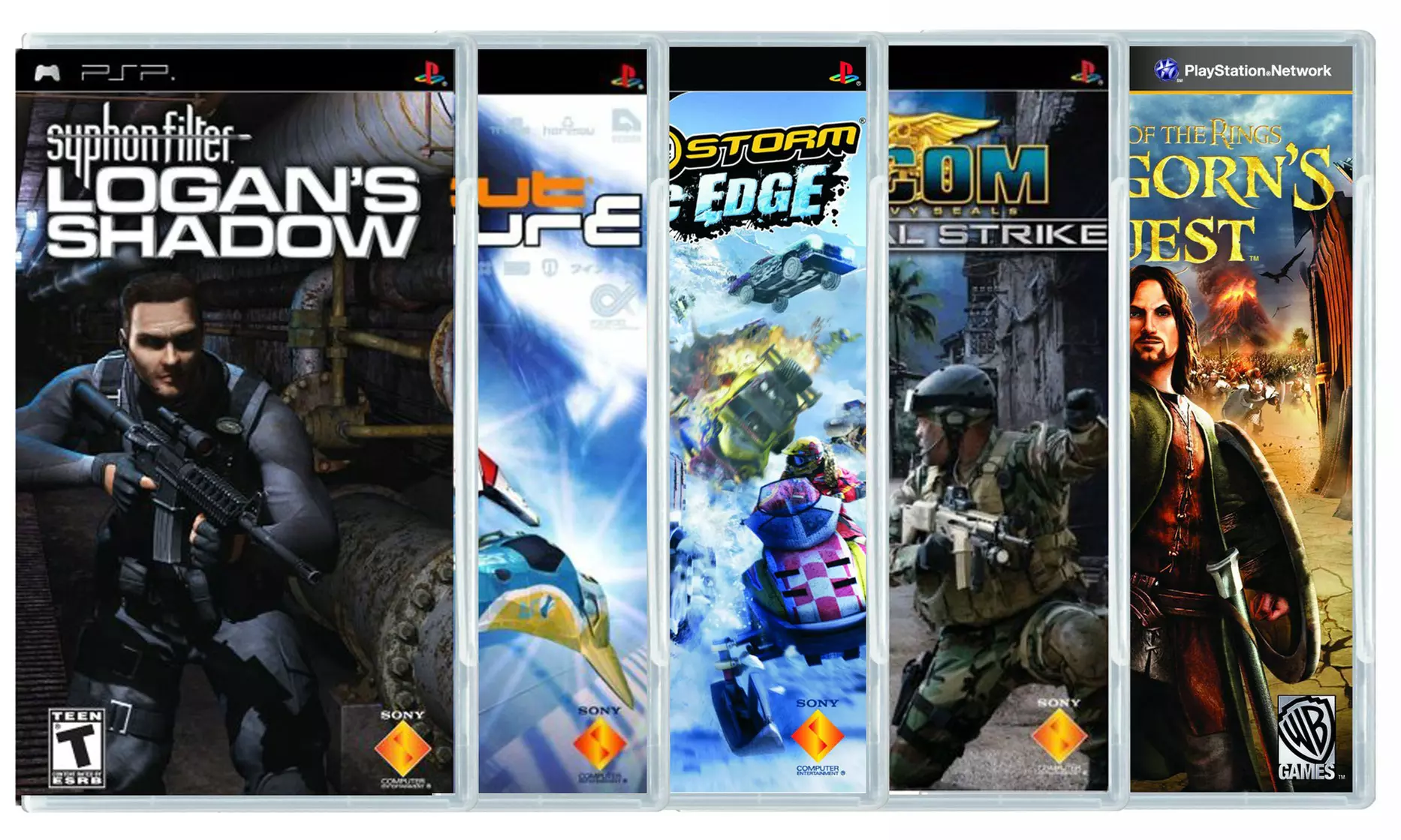 PSP Action and Adventure 5-Game Bundle - Primary Image