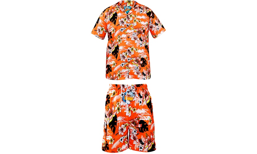 Image 3: Hawaiian Shirts and Shorts