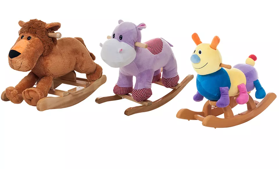 Happy Trails Plush Rocking Animals from $47.99–$57.99 - Primary Image