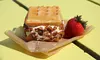 $15 for Three Groupons, Each Good for $10 Worth of Waffles, Ice Cream, and Hot Dogs at Wannawaf ($30 Total Value)