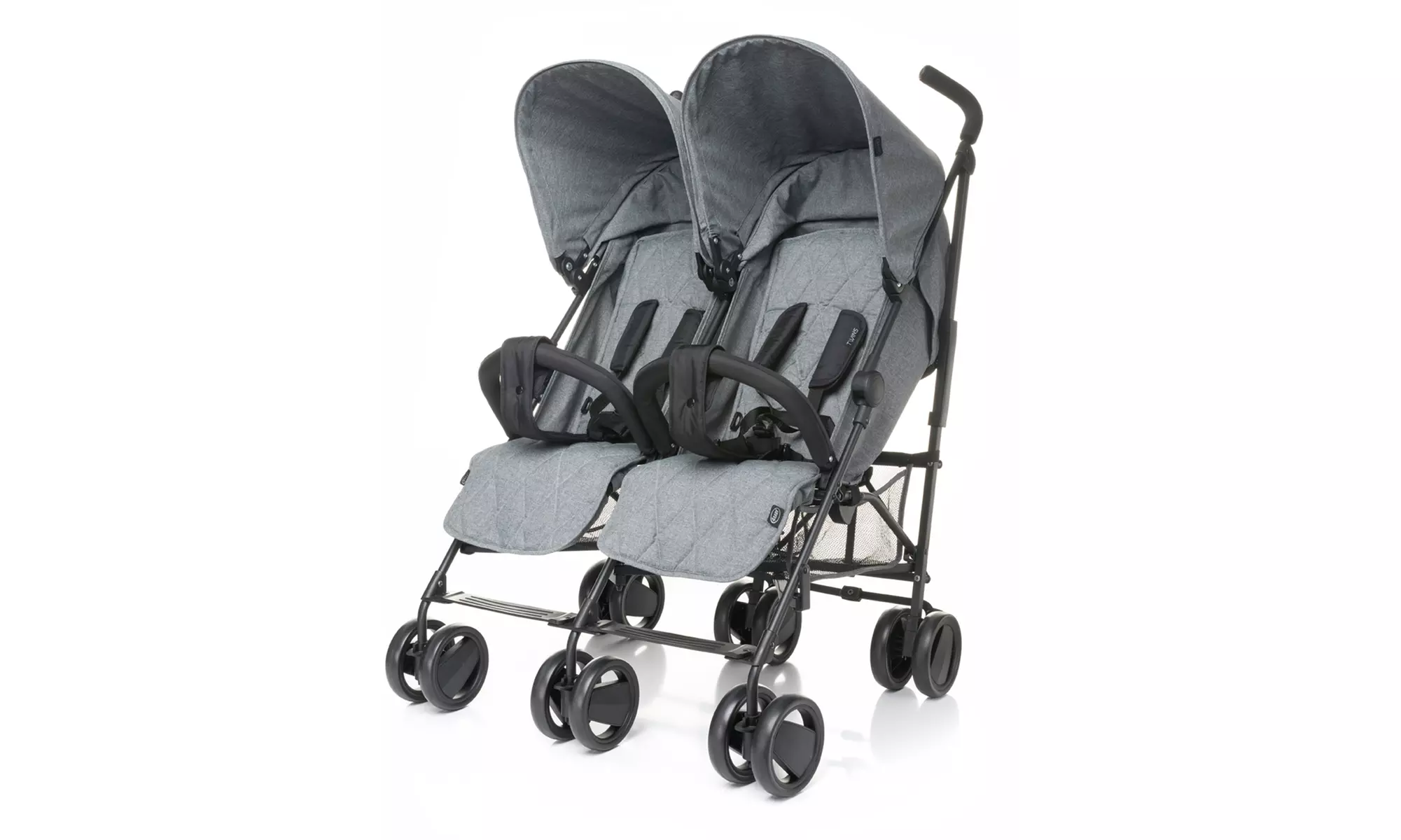 Poussette "Twin" Double Compacte pour Jumeaux ou Enfants Rapprochés de 4Baby - Primary Image