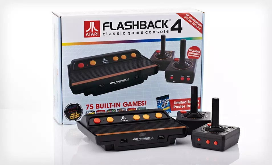$36.99 for an Atari Flashback 4 Classic Game Console ($49.99 List Price). Free Shipping and Returns. - Second Medium