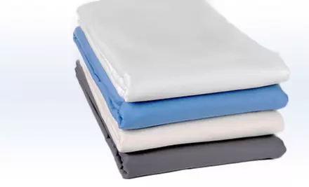 CoolMax Four-Piece Queen or King Sheet Set (Up to 80% Off). Four Colors Available. Free Shipping. - Primary Image