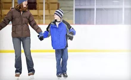 Ice Skating with Skate Rentals for 2, 4, or 10 at ICE at The Parks in Arlington (Up to 55% Off) - Primary Image