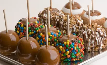 Four or Eight Candy Apples or Two or Four Pounds of Fudge at Rocky Mountain Chocolate Factory (Up to 53% Off) - Primary Image