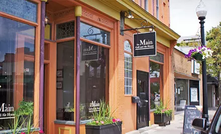 C$22 for $40 Worth of Contemporary Grill Cuisine for Dinner at The Main Grill and Ale House - Second Medium