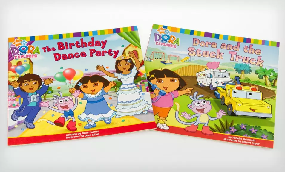 $24 for a Dora the Explorer 15-Book Collection ($104.25 List Price). Free Shipping. - Second Medium