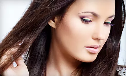 Haircut, Scalp Massage, and Restorative Treatment with Option for Highlights at Jacob Anthony Salon (Up to 66% Off) - Primary Image