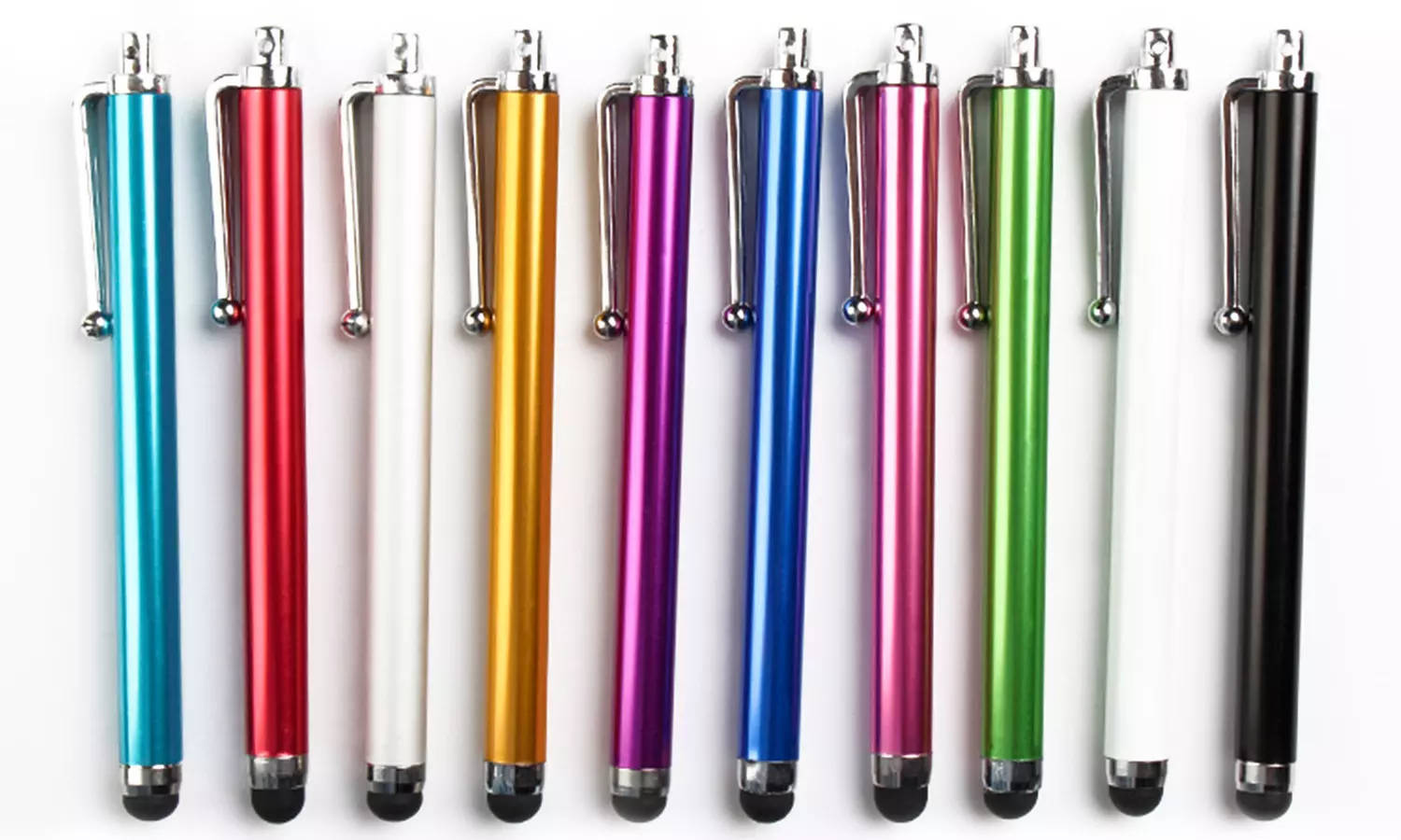 Stylus Pens for Tablets and Smartphones (20-Pack) - Second Medium