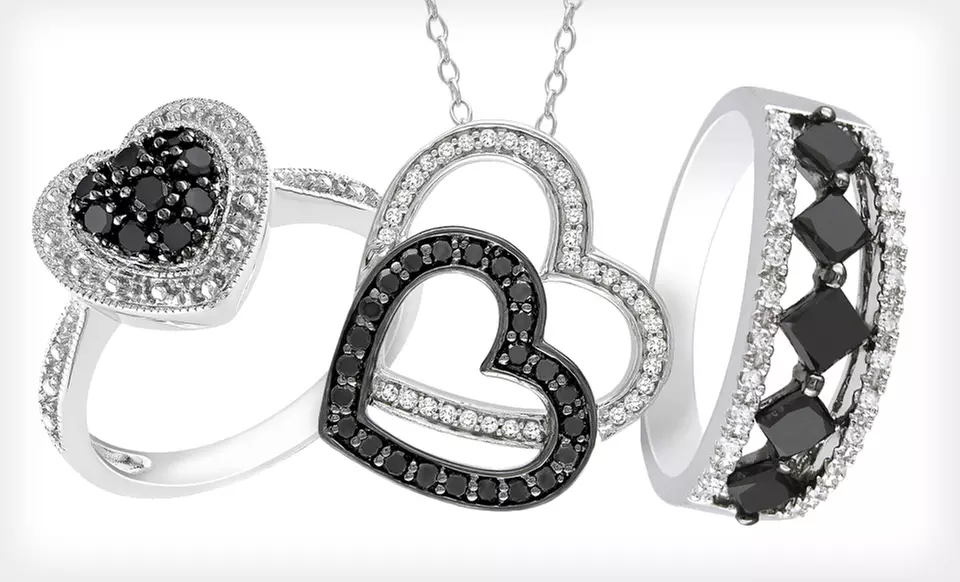 Black Diamond Jewelry (Up to 71% Off). 32 Options Available. Free Shipping and Free Returns. - Primary Image